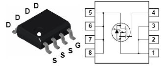 FDS8817NZ, N-Channel PowerTrench MOSFET 30V, 15A, 7.0m?
